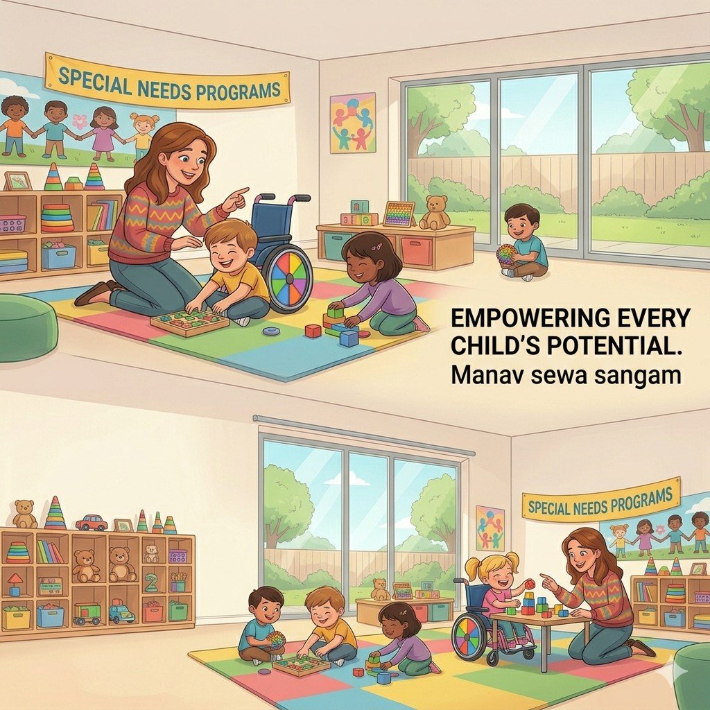 Empowering every child — inclusive programmes at Manav Seva Sangam Hospital
